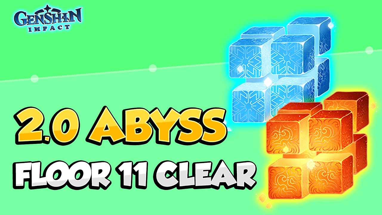 2.0 NEW ABYSS - FLOOR 11 (FULL STARS) | GEWUNDENER ABRUND EBENE 11 CLEAR | GENSHIN IMPACT