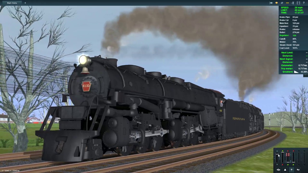 PRR FG1 ( K&L Trainz ) 7660 tons drag challenge!