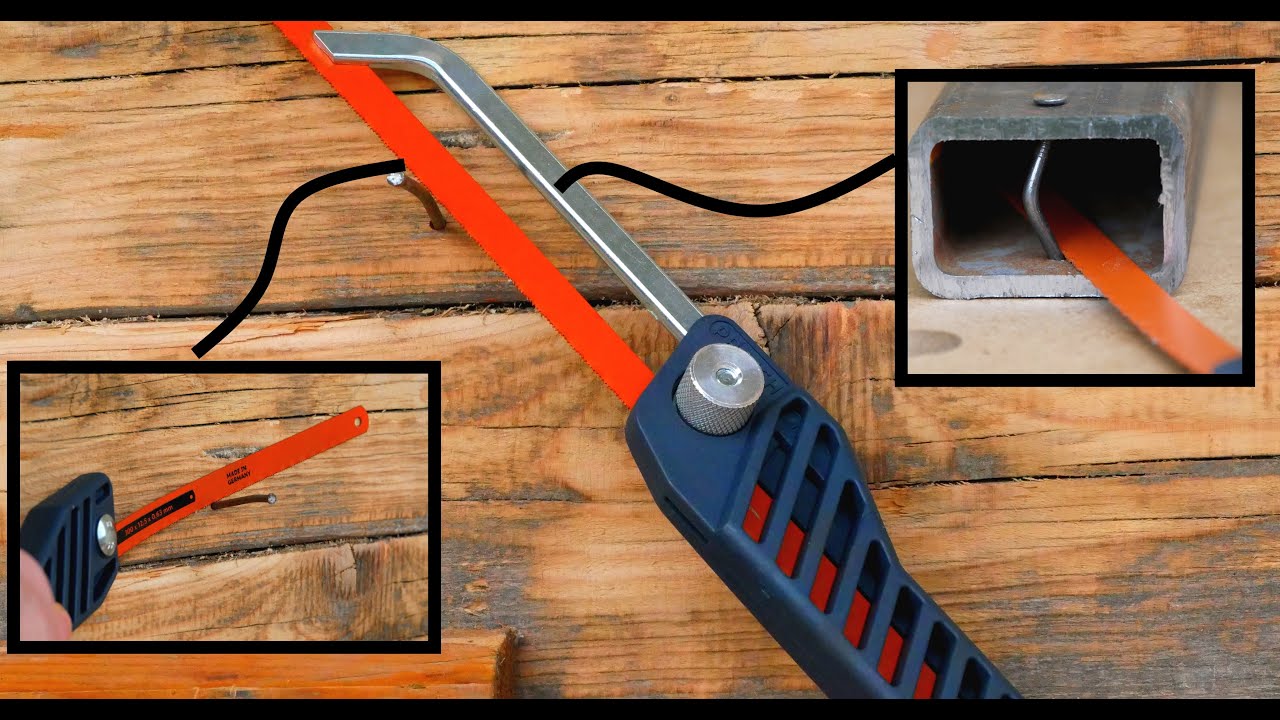 Das ist Innovation: die Presch Mini-Metallsäge... bündig abschneiden, in Engstellen arbeiten...