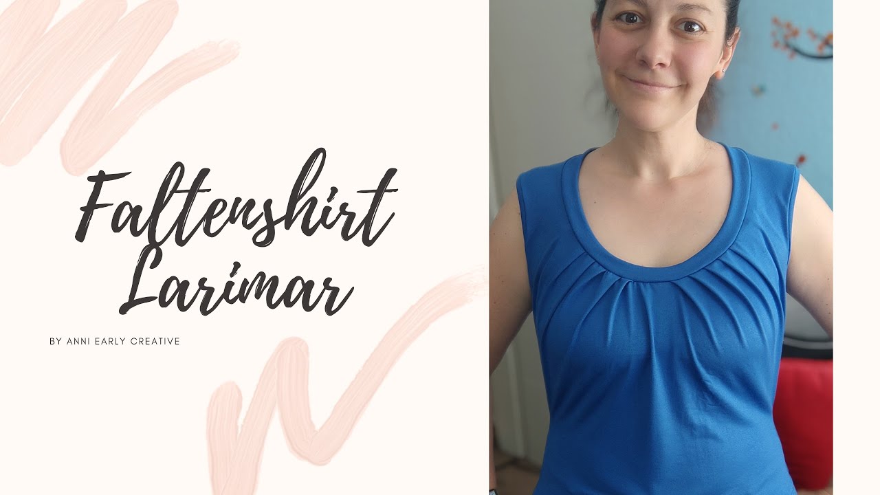Faltenshirt Larimar - Anni Early Creative
