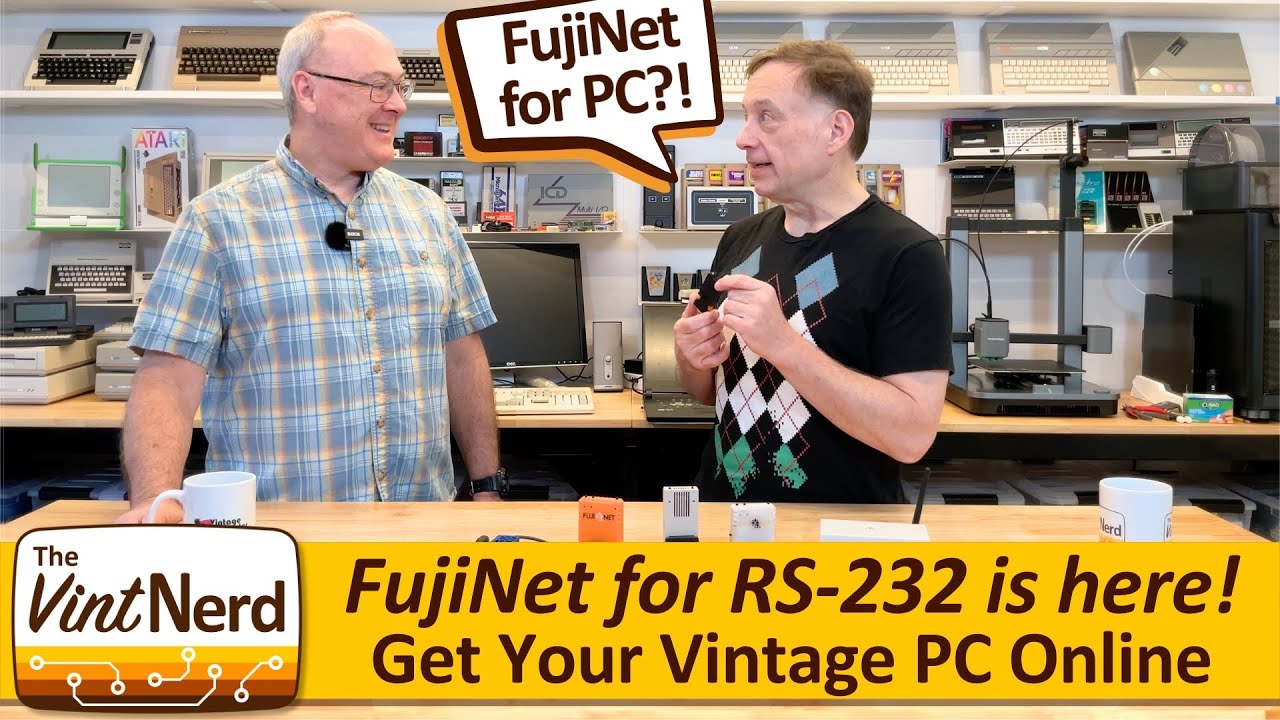 OG PCs need FujiNet for RS-232! 👾 💾 🛜