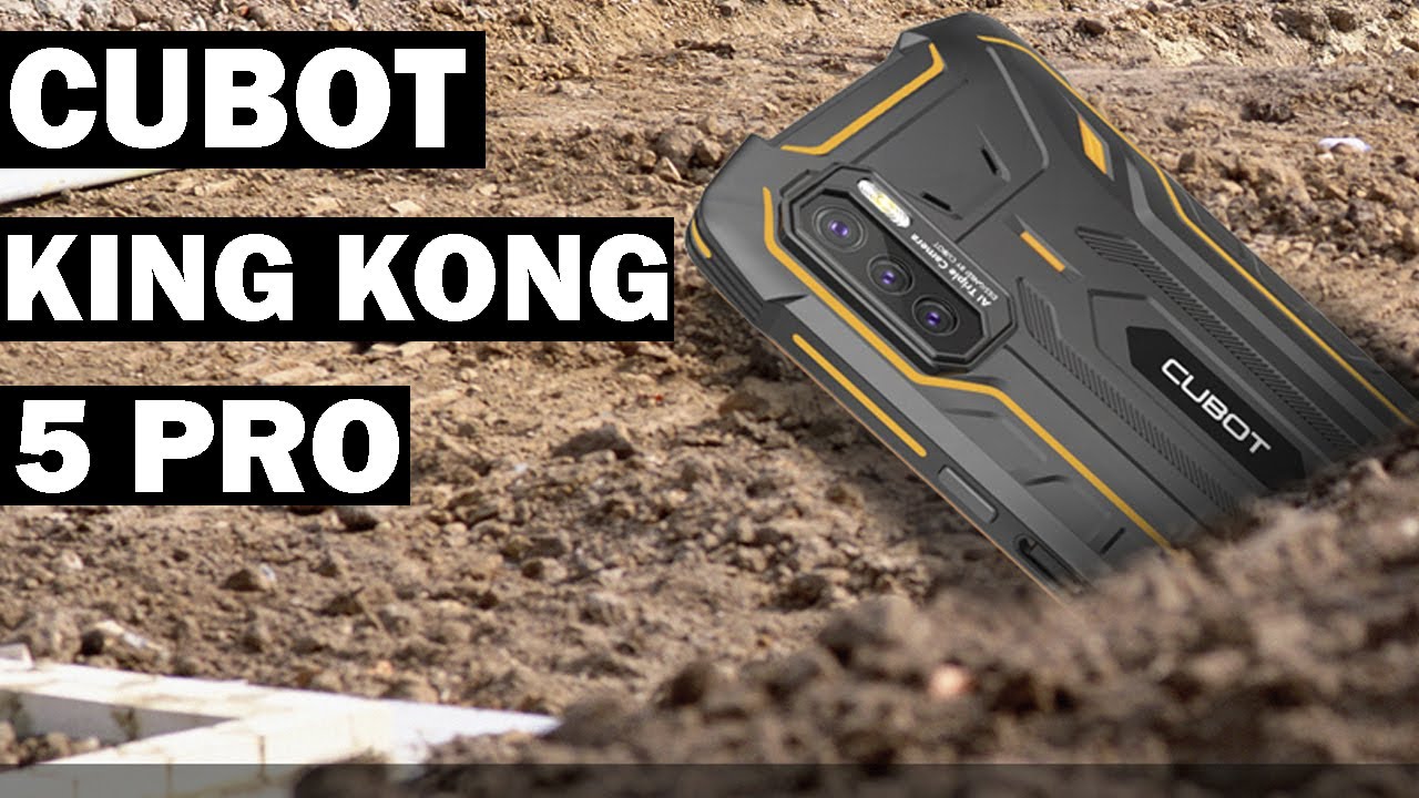 CUBOT King Kong 5 Pro Introducing : 8000mAh Battery | 48MP Rear Camera