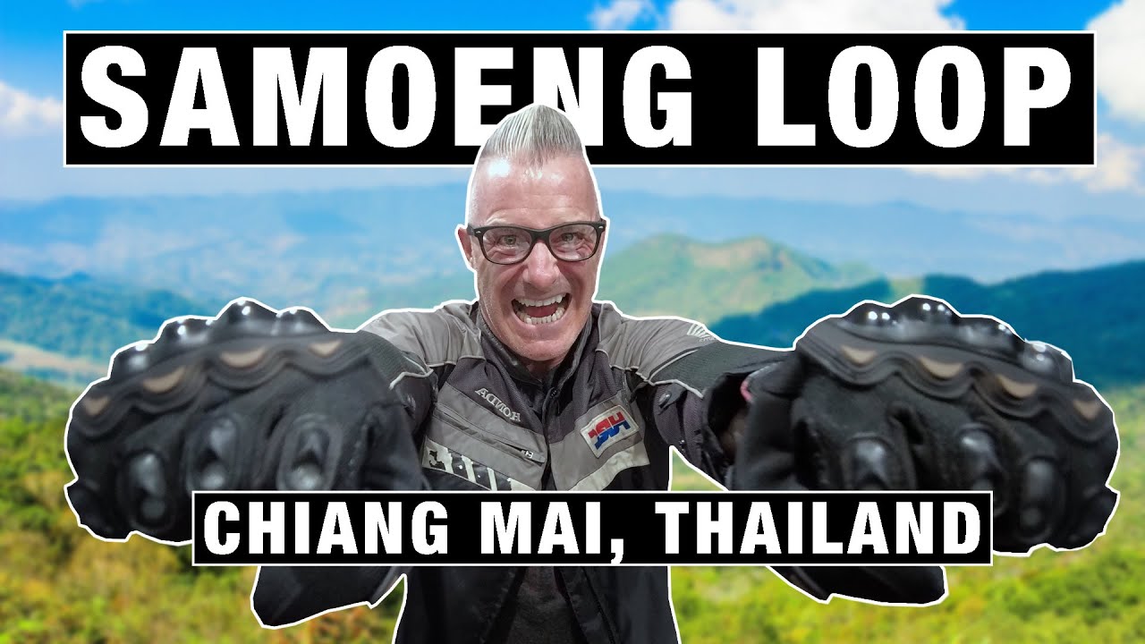 Chiang Mai Thailand Best Motorcycle Ride (?) Samoeng Loop
