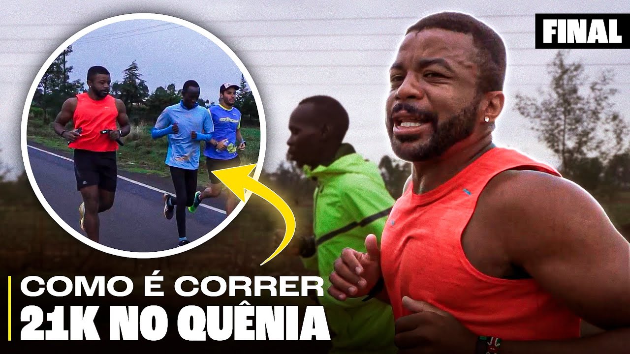COMO É CORRER 21K NO QUÊNIA
