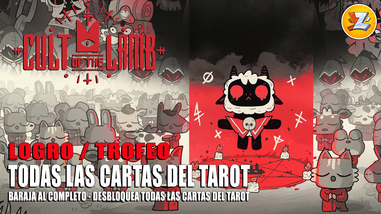 Cult of the Lamb - Guía de Cartas del Tarot - Logro / Trofeo Baraja al completo (Full Deck)