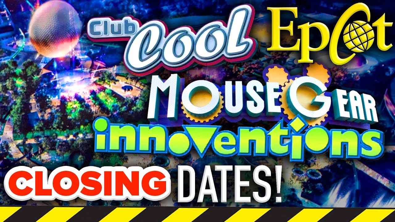EPCOT OVERHAUL FUTURE WORLD CLOSING DATES! - Disney News