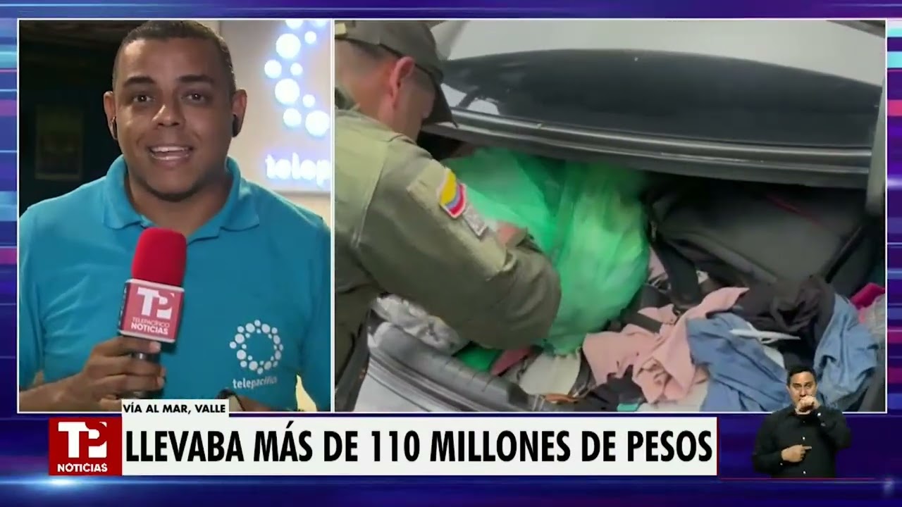 Capturan a hombre con más de 100 millones en efectivo sin justificar su origen