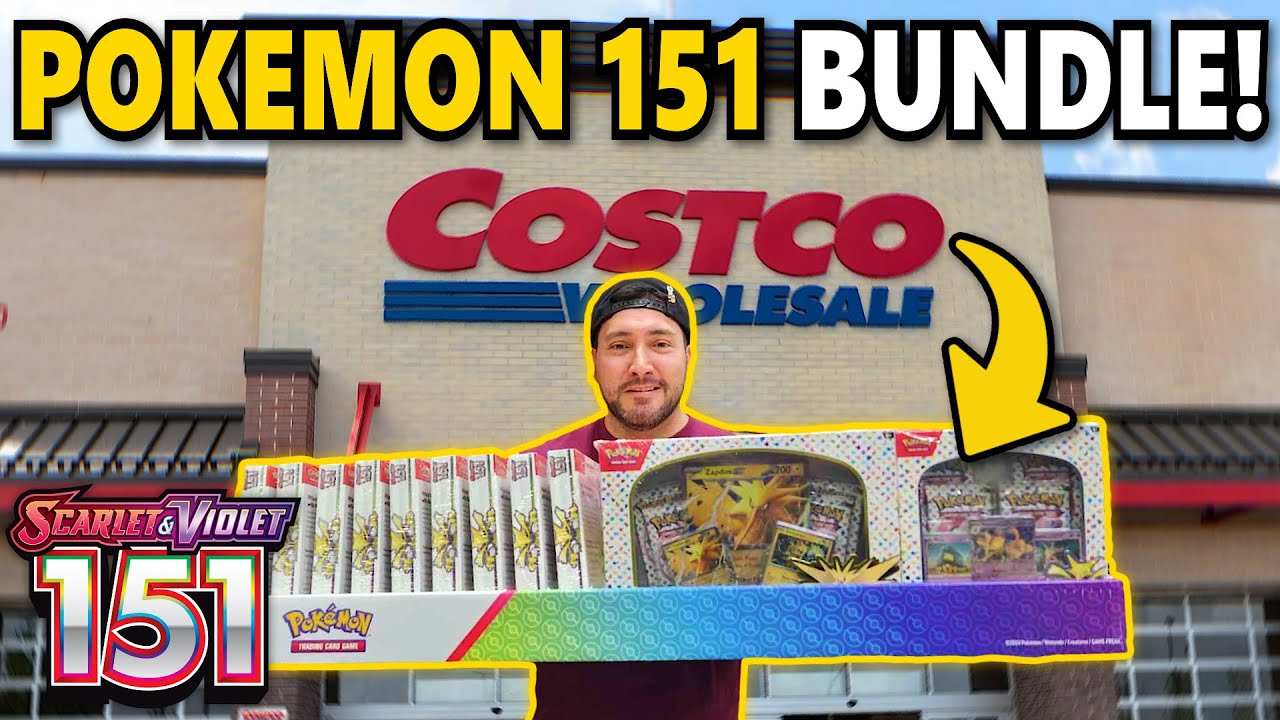 These COSTCO Pokémon 151 BUNDLES Have THIS Inside...