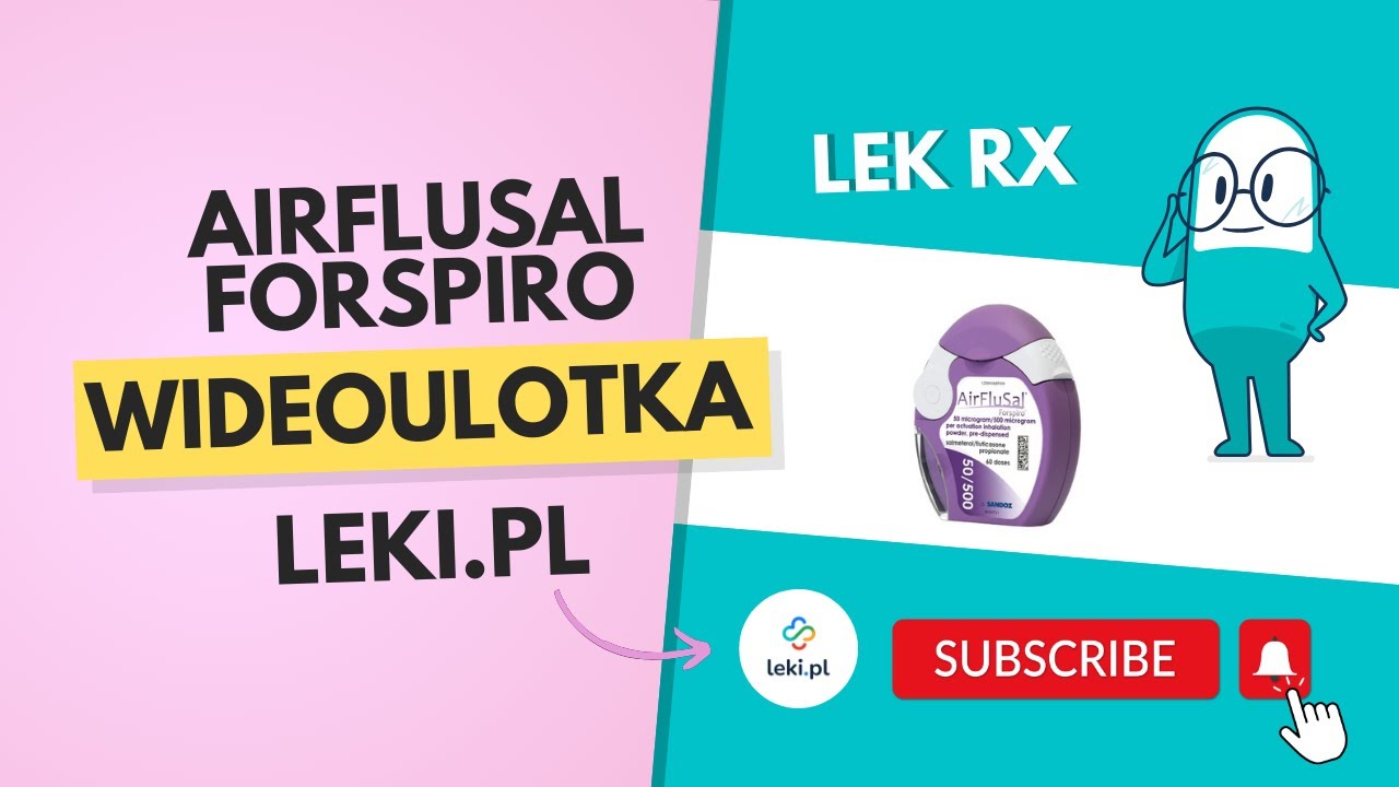 Wideoulotka AirFluSal Forspiro 250+50 &micro;g/ dawkę inhalacyjną, proszek do inhalacji - Lek na receptę