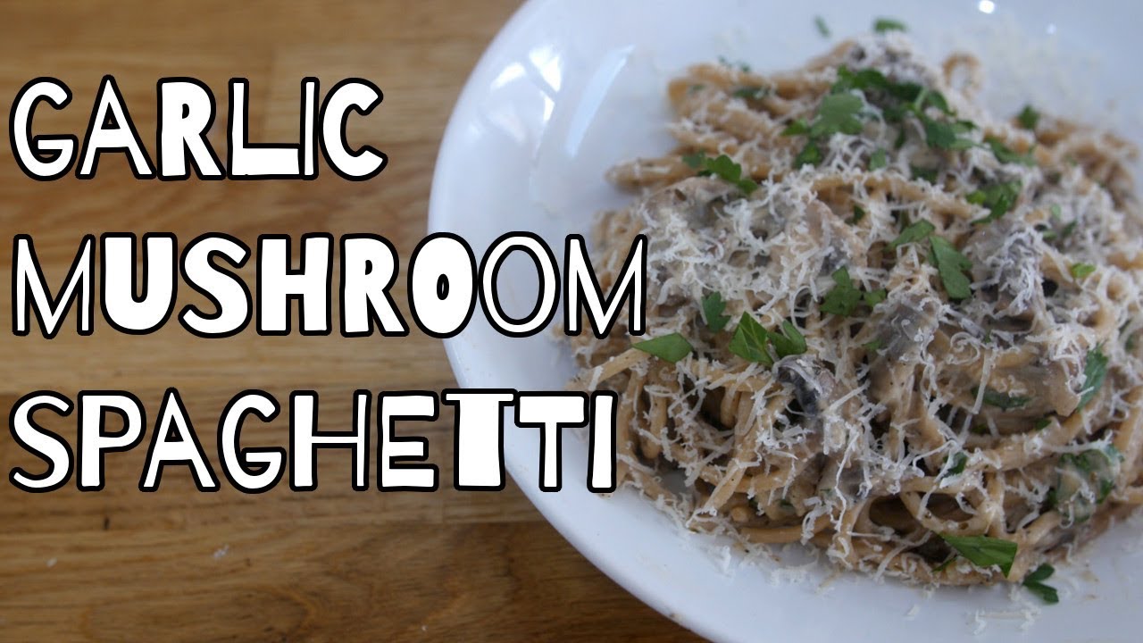 GARLIC MUSHROOM SPAGHETTI