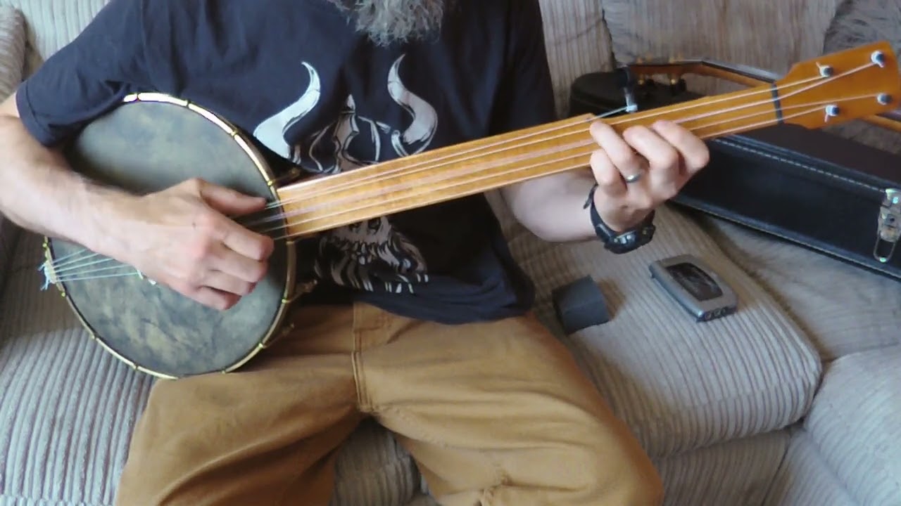 Clawhammer Fretless Banjo - Texas Gals