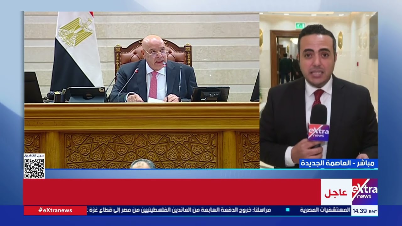 مراسلنا إبراهيم عزت ينقل الصورة كاملة لجلسة مجلس النواب لنظر التعديل الوزاري
