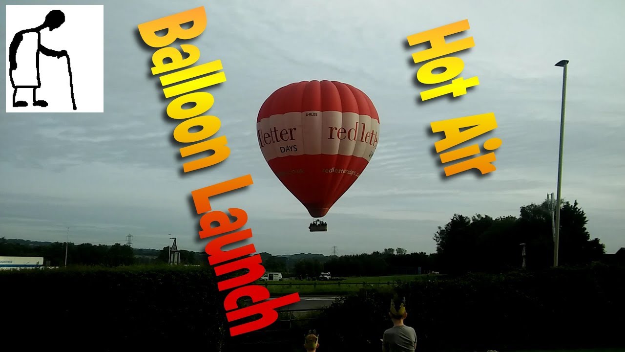 Hot Air Balloon Launch M5 Motorway Junction 27 170826