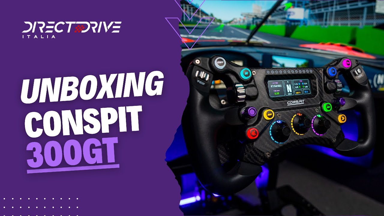 Conspit 300 GT: Il VOLANTE da €449 che sfida i GIGANTI 🏁