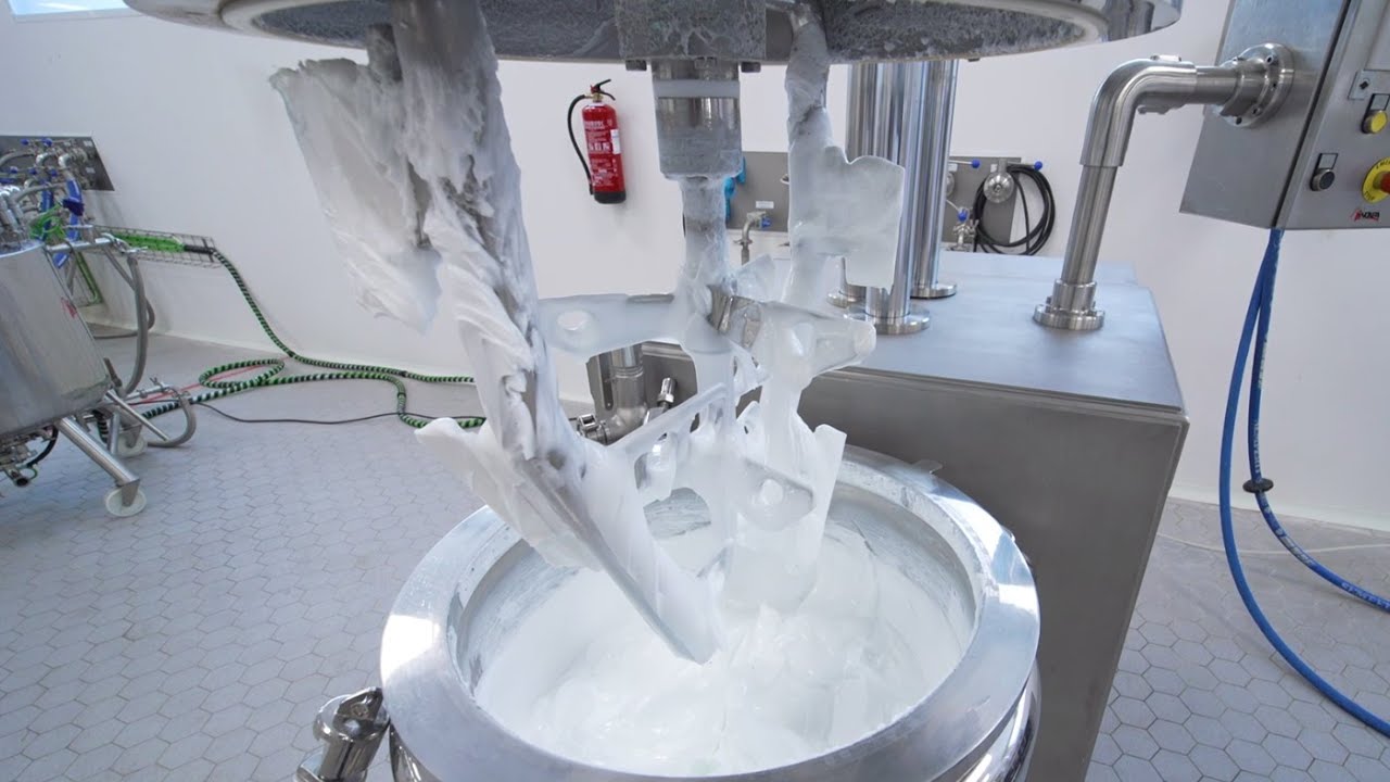 CÓMO HACER CREMAS COSMÉTICAS - PRUEBA EN LA PLANTA PILOTO DE INOXPA