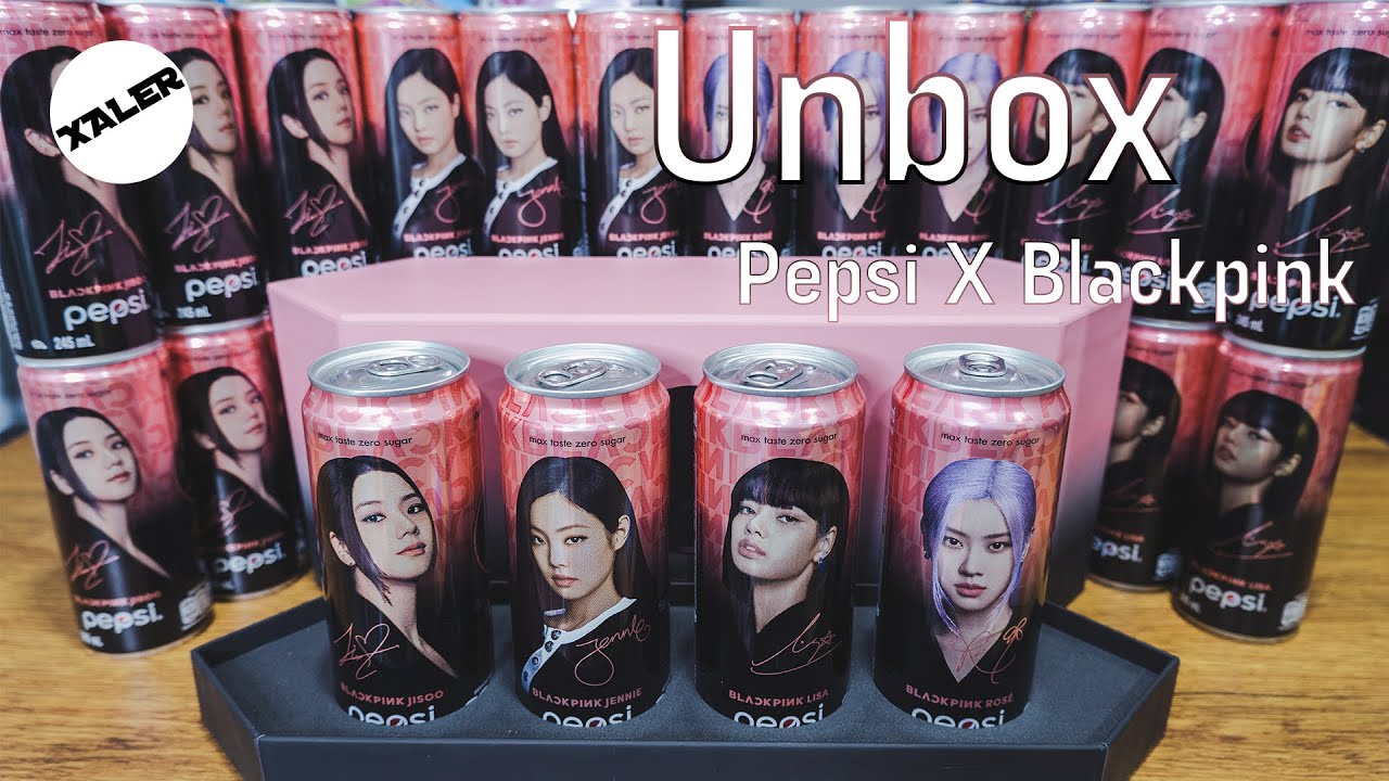 Unbox - แกะ Pepsi X Blackpink ทุกลาย