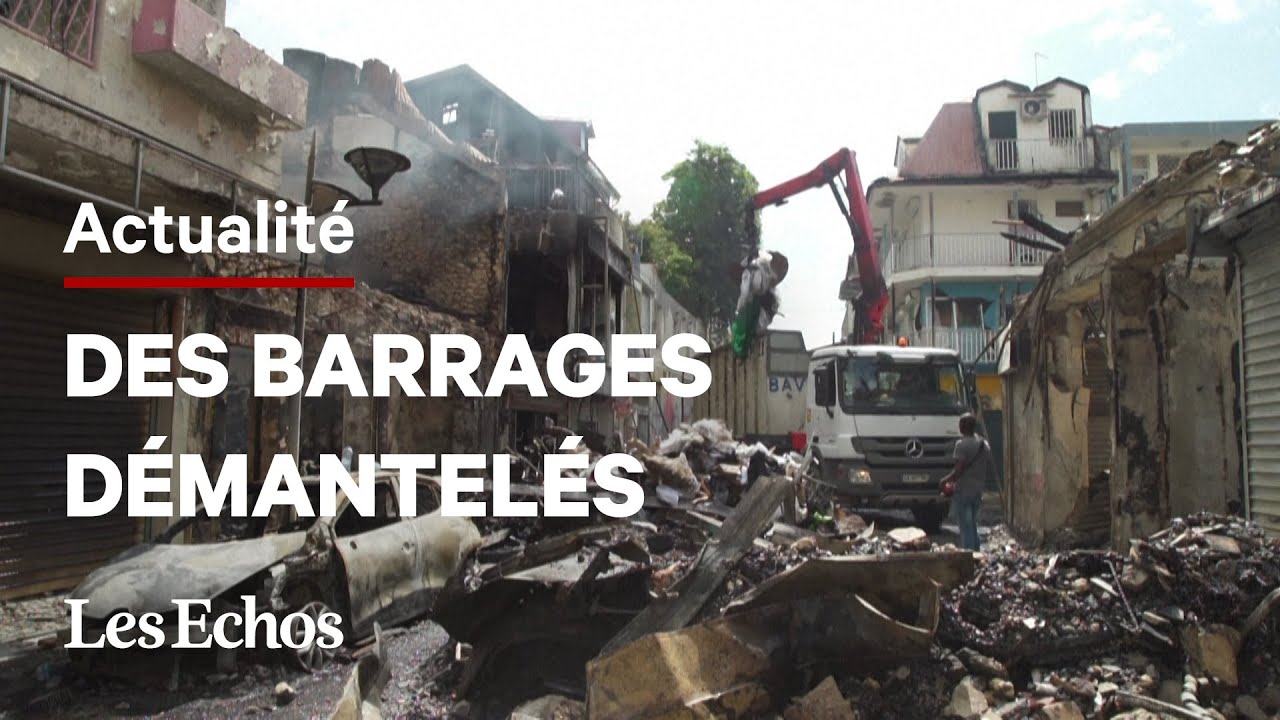 Guadeloupe : des commerces pillés, les violences se poursuivent