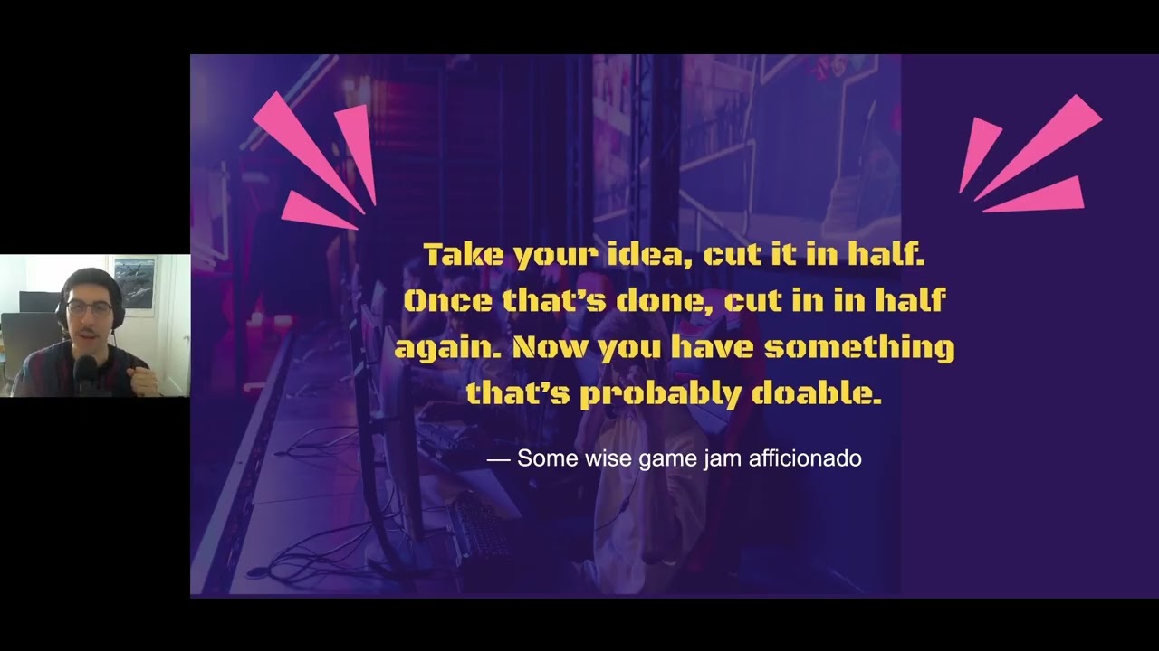 GameJam Basics with Frédérik Généreux