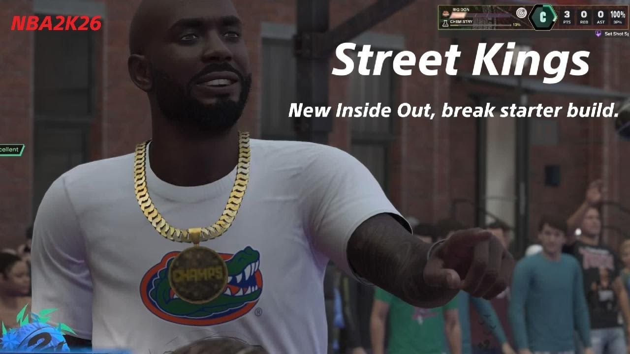 NBA 2K26 New Inside - out break starter Build