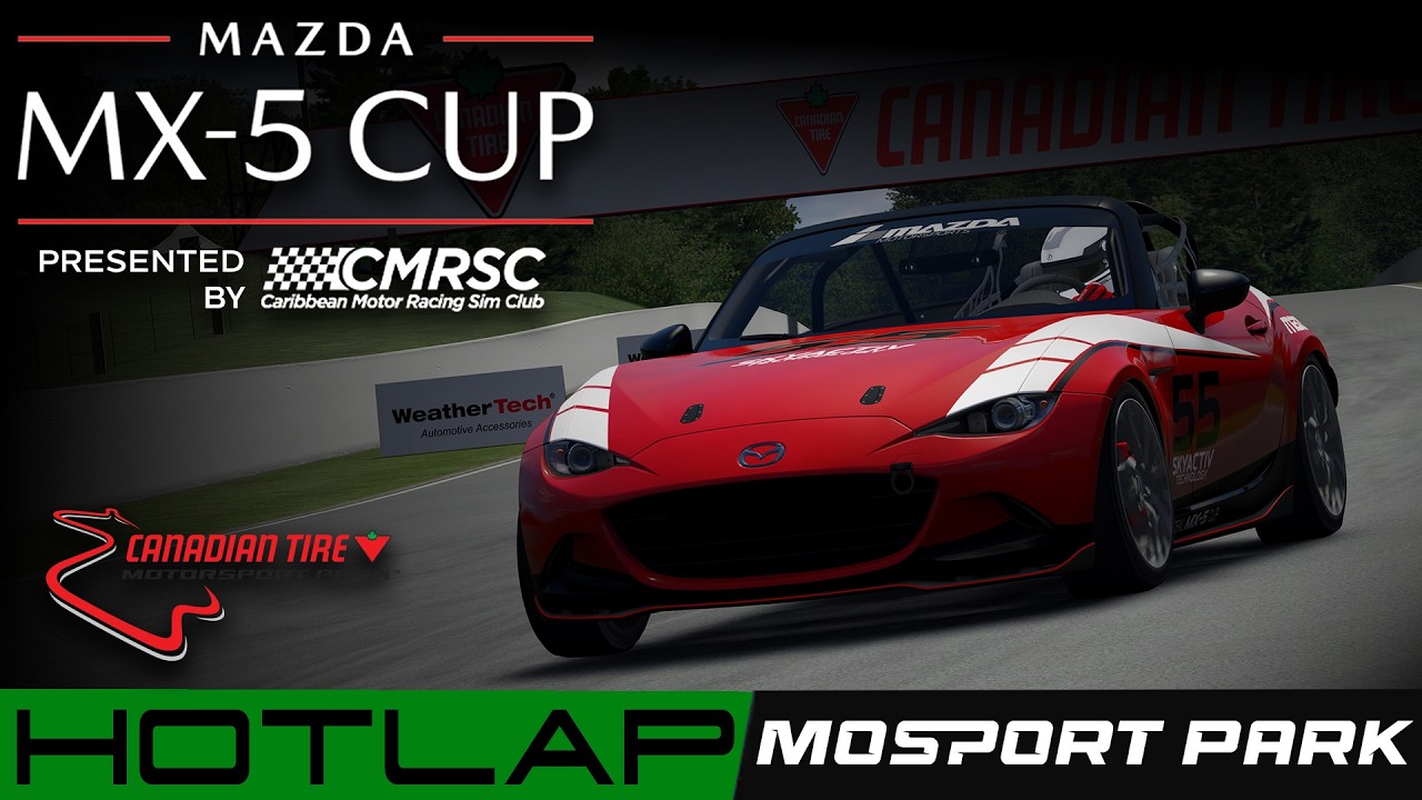 CMRSC Hotlap | Mosport | Mazda MX5 CUP | Assetto Corsa