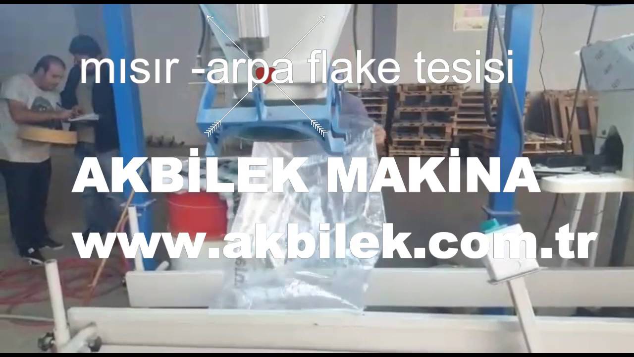 Mısır Arpa Flake Tesisi  AKBİLEK  MAKİNA