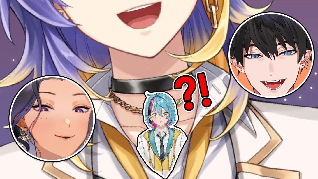 Kyo caught his genmates while they were messing with his model [nijisanjiEN]