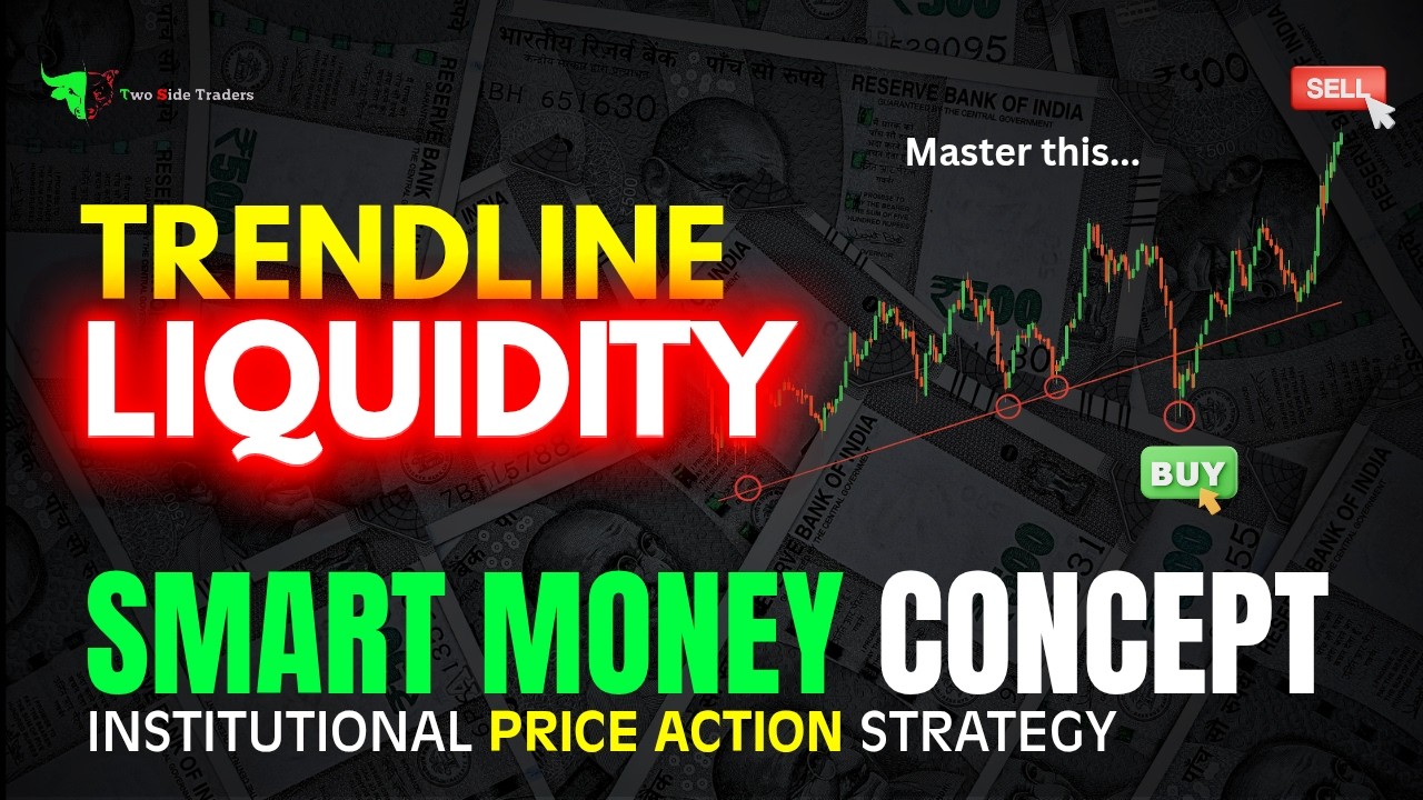 Master TRENDLINE Liquidity Concept : How Smart Money Uses Trendlines to Trap Retail Traders | SMC