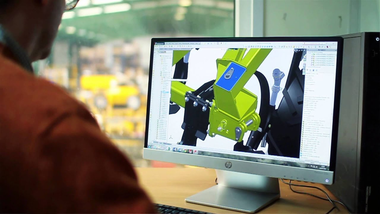 Claydon Drills use SOLIDWORKS to model their agricultural equipment