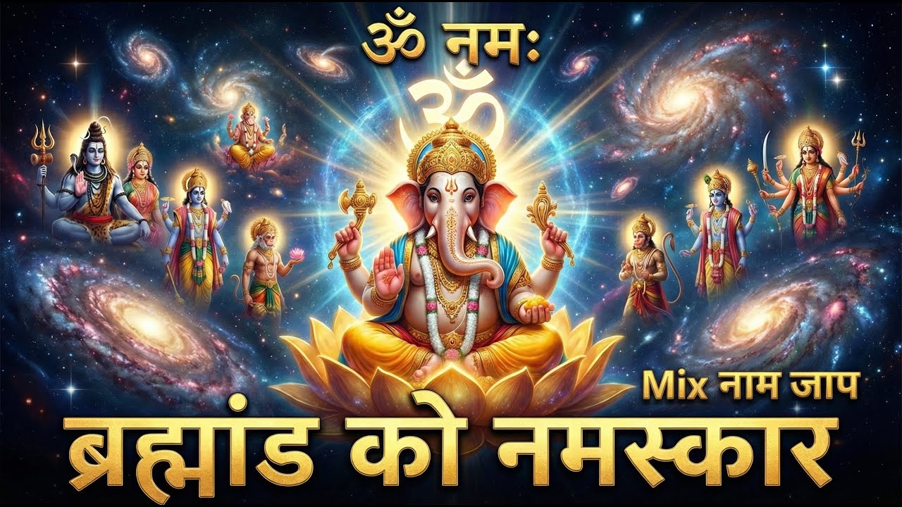 ॐ नमः Mix Naam Jaap | ब्रह्मांड को नमस्कार | Universal Mantra | Bhakti Path Bhajan