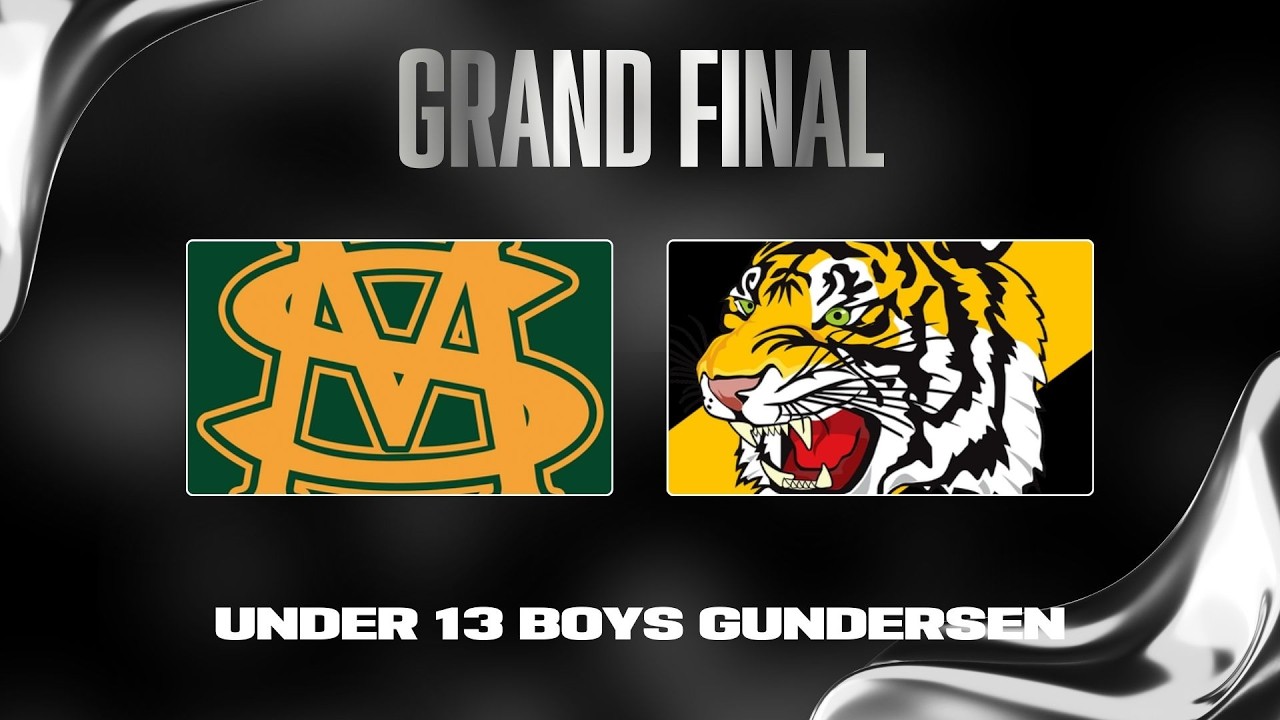 Grand Final | 2025/26 TIO NTFL Under 13 Boys Gundersen | St Marys Green v Nightcliff Tigers Black