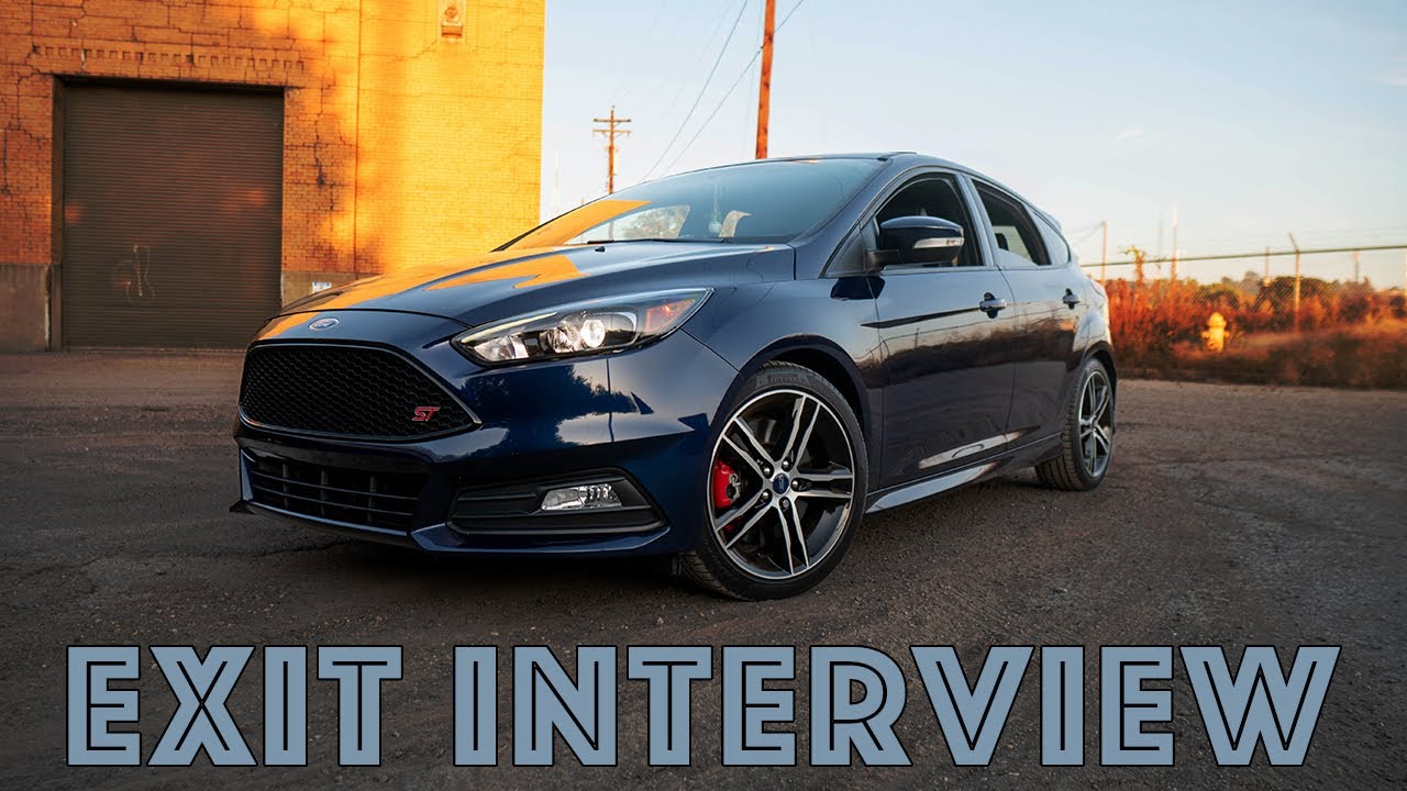 2017 Ford Focus ST Kona Blue ST2 Pack Exit Interview