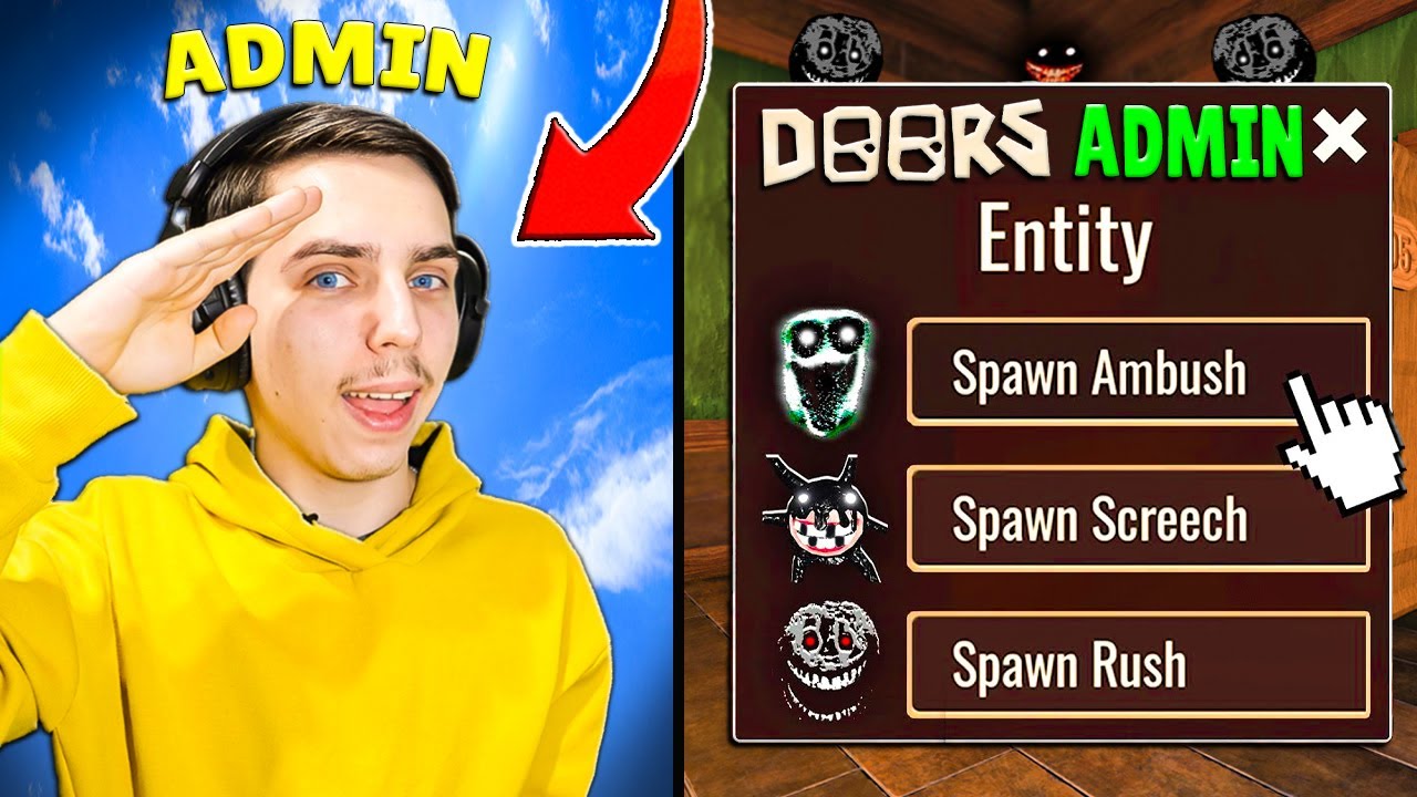 Roblox DOORS, dar sunt ADMIN !