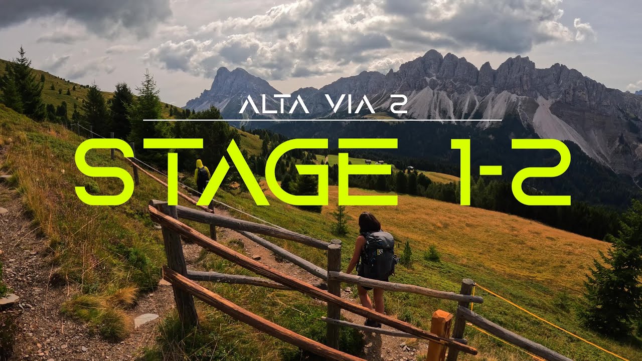 Italy: Alta Via 2 - Stage 1 and 2 - Brixen to Rif Genova