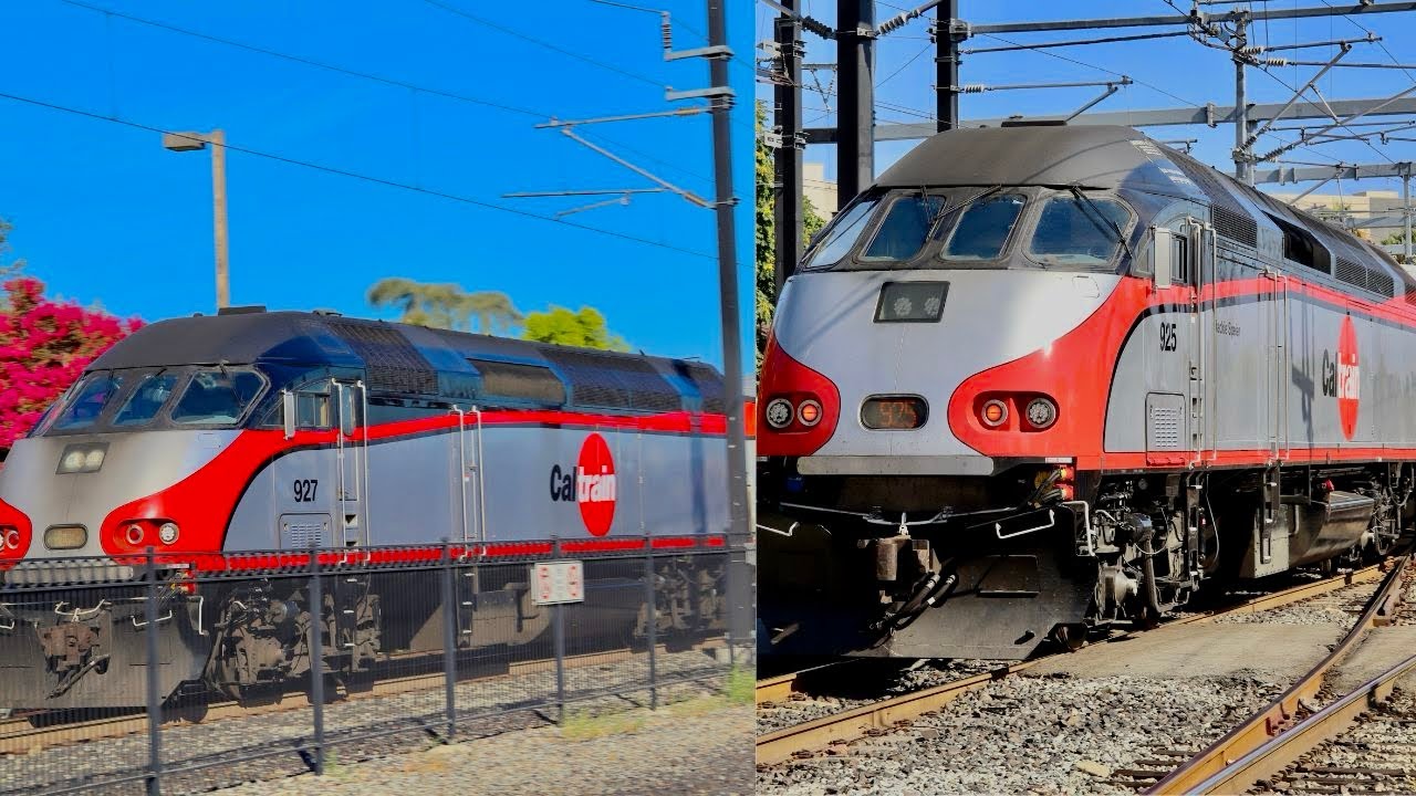 The sounds of Caltrain: MP36-3C idle for 30 mins