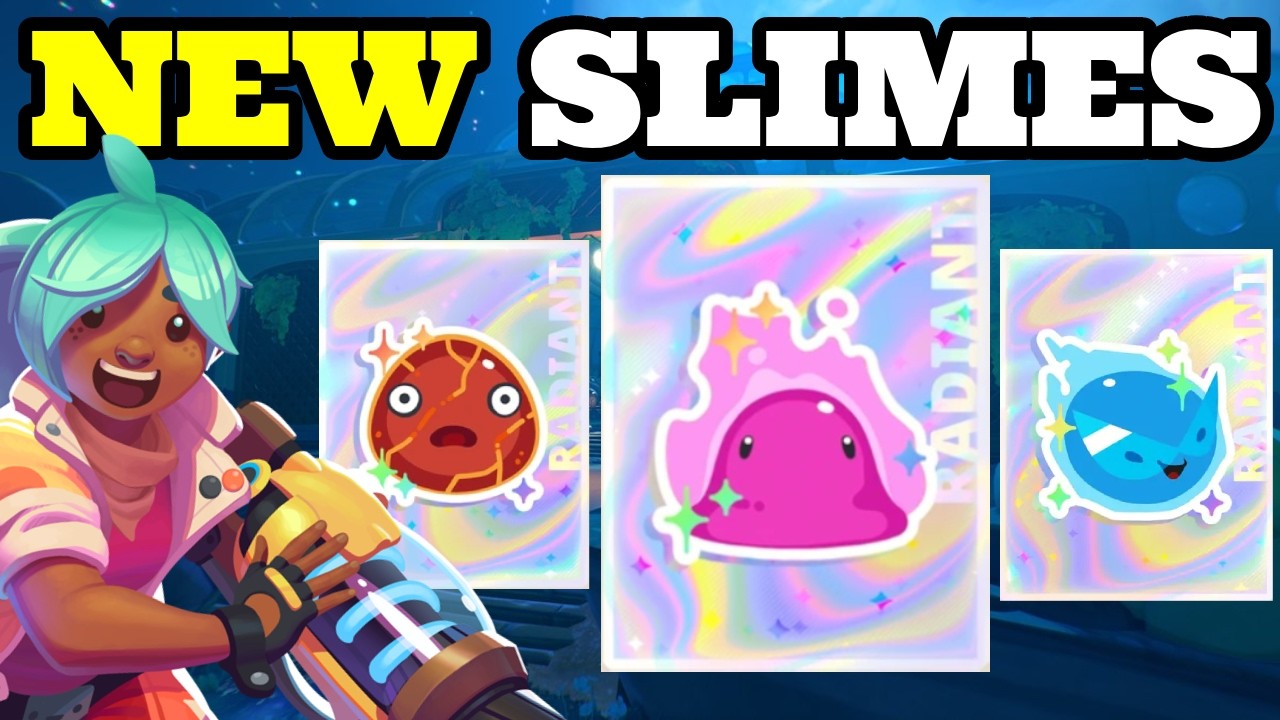 Slime Rancher 2 just added NEW SHINY Slimes!!