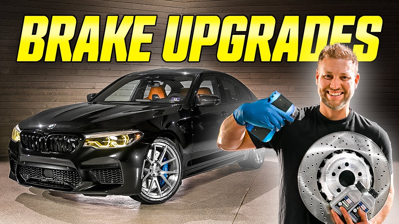 BMW F90 M5 - Upgrading BRAKE PADS, ROTORS, & BRAKE FLUID
