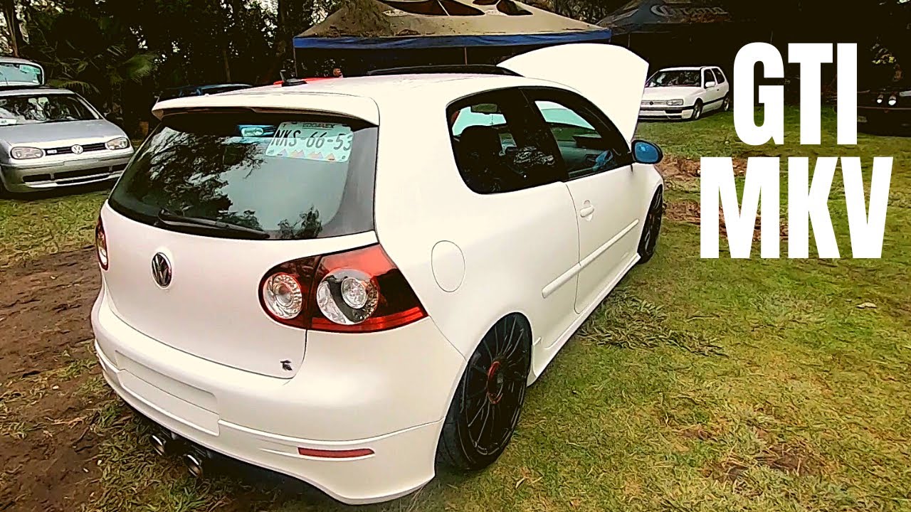 White GTI MKV | RECARO | OZ ULTRALEGGERA | AIRLIFT | BORLA |