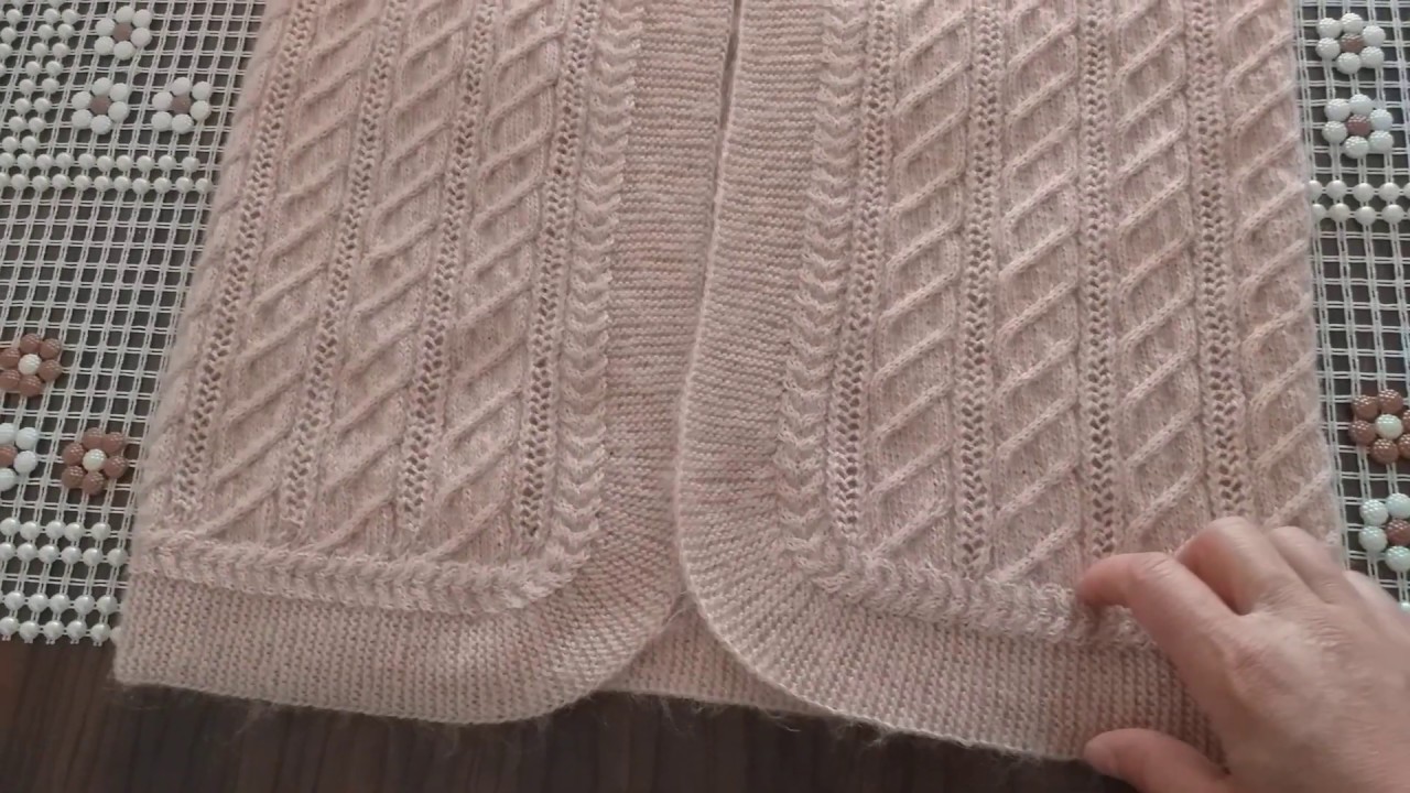 yuvarlak kenar muhteşem gelin yeleği  örgü yelek1. kısım yapılışı #crocheting #knitting