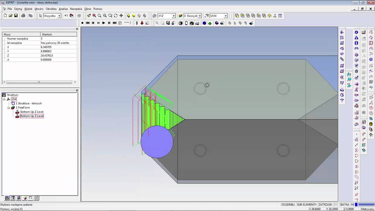 ABPLANALP ESPRIT CAM - freeform