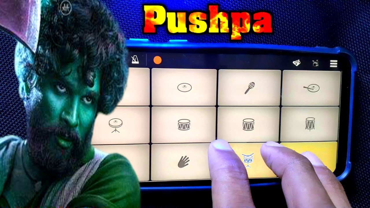 Puspa bgm Cover By Piano Tadka On Walk Band | Puspa Background Music