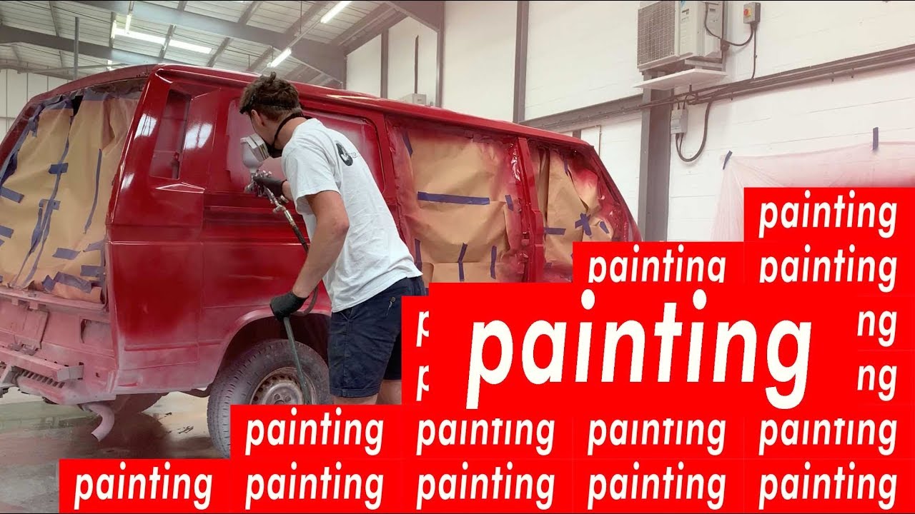 Painting a t3 t25 Ep.16 vanagon (van life)