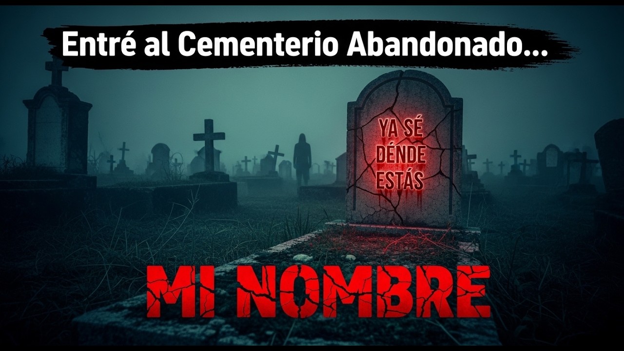 Entré al Cementerio Abandonado de Noche… y la Tumba Tenía MI Nombre