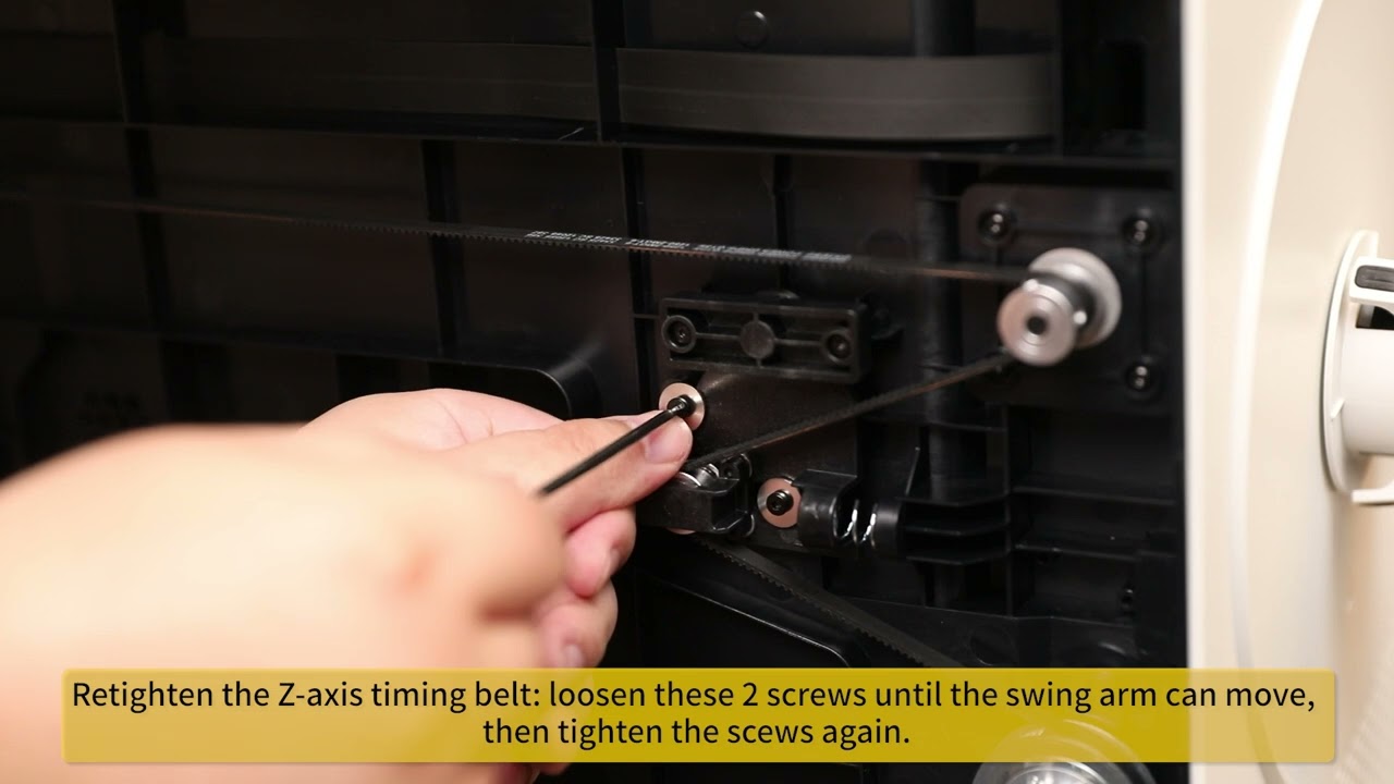 U1 How To Tighten The Z-axis Timing Belt