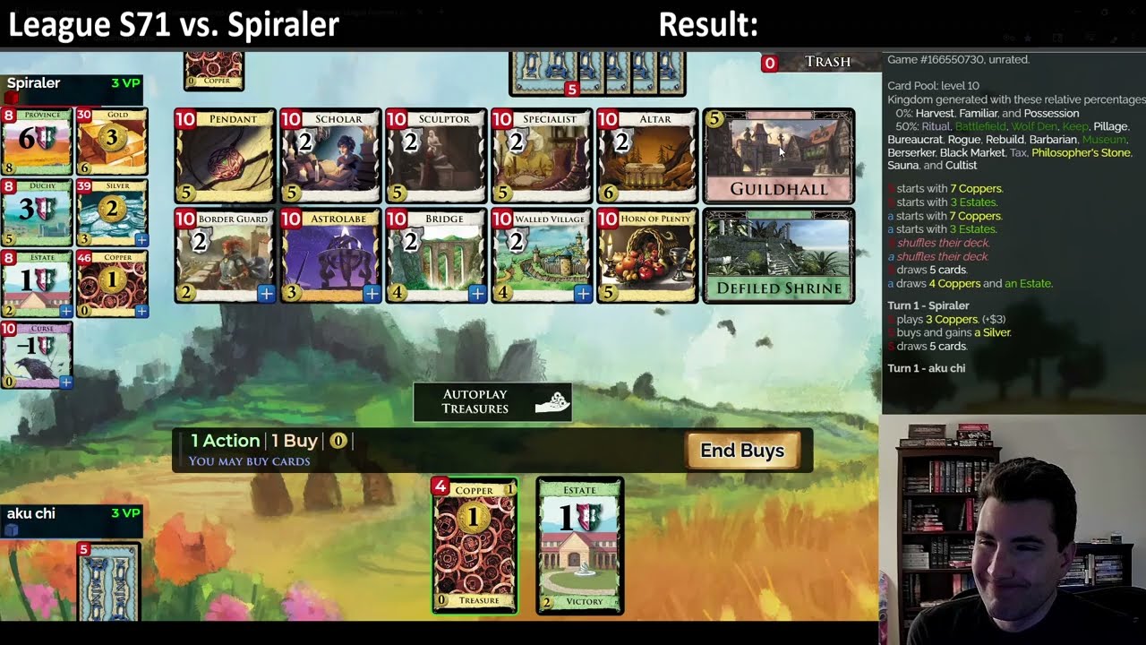 Dominion League S71 vs. Spiraler