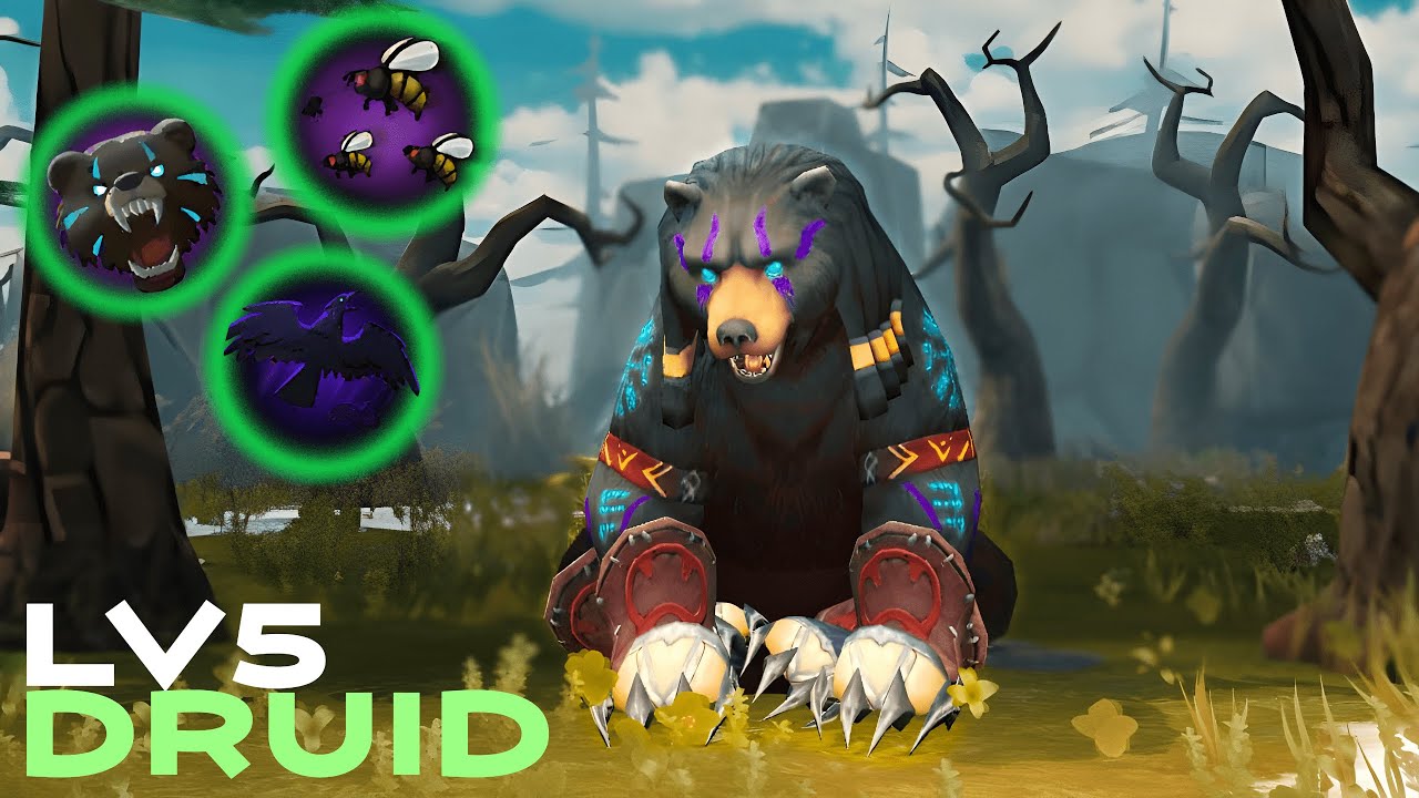 Druid Lv5 PVP In Frostborn