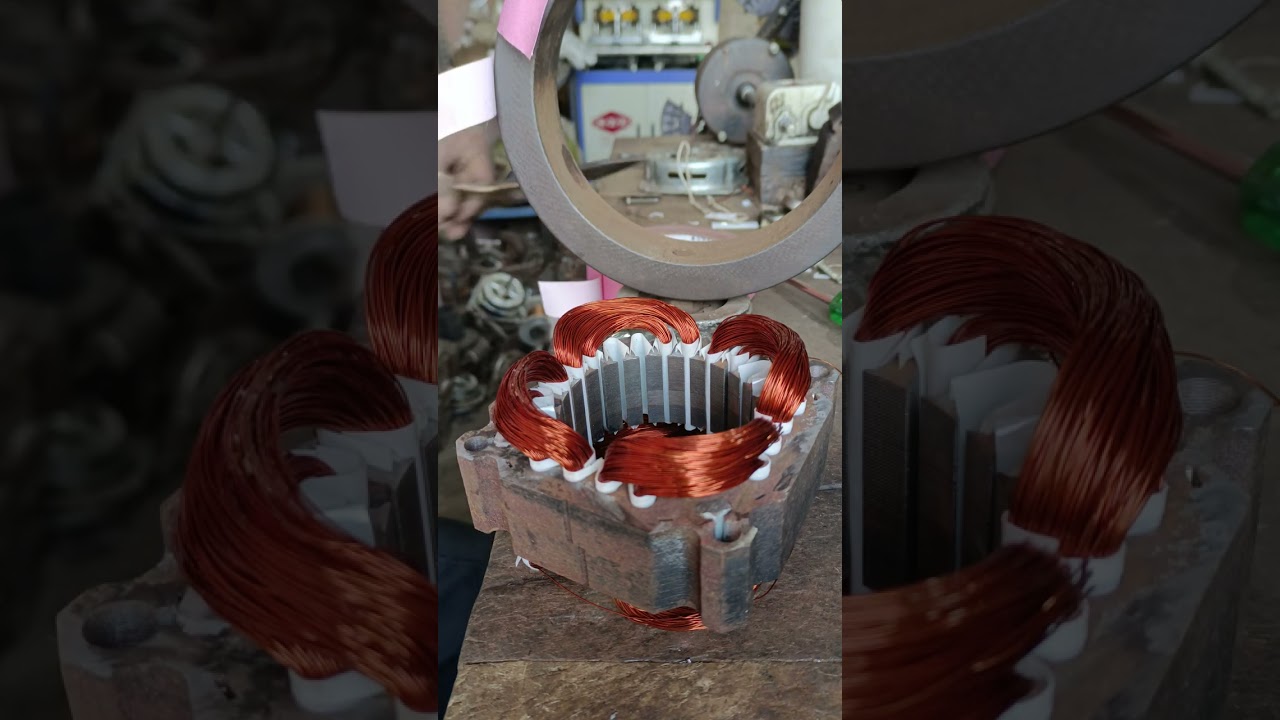 moter winding finishing 🥰😍💘#subscribe #reels #channel #trending #beautiful #new #viralvideo #views