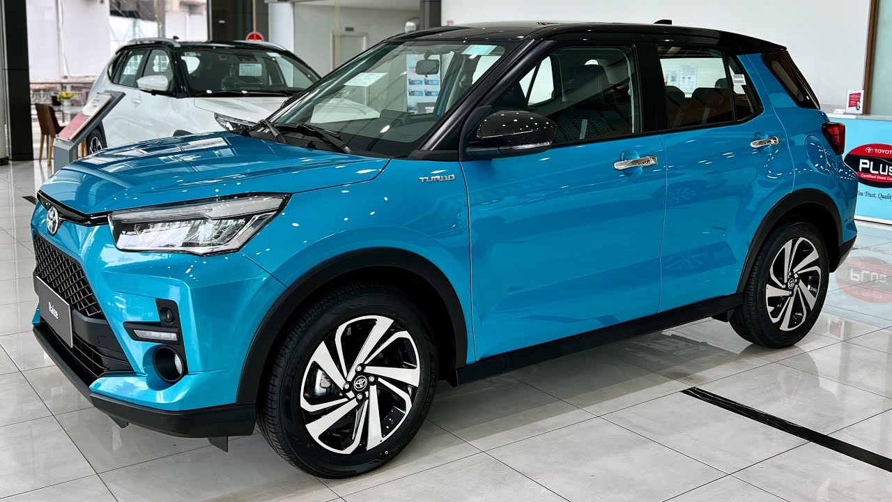 New Toyota Raize 2025 | Color Turquoise Mica Metallic/Black