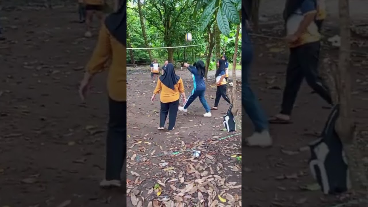 Keseruan main voly ball bersama emak emak prolinu 