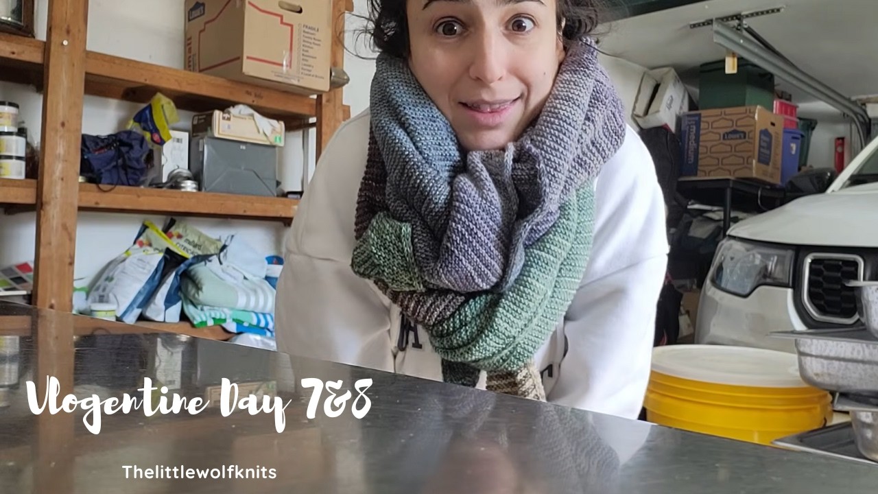 Vlogentine, дни 7 и 8 :: уютные выходные для гурманов :: thelittlewolfknits