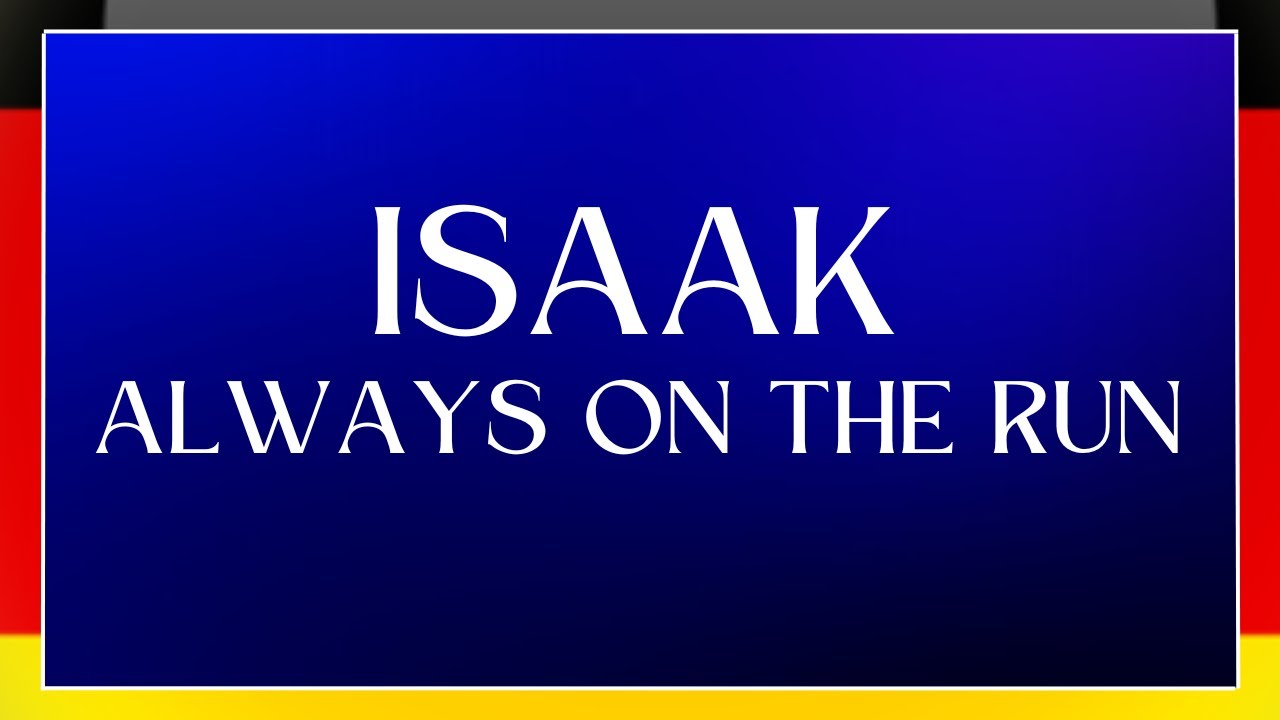 LYRICS / TEXT | ISAAK - ALWAYS ON THE RUN | EUROVISION GERMANY 2024